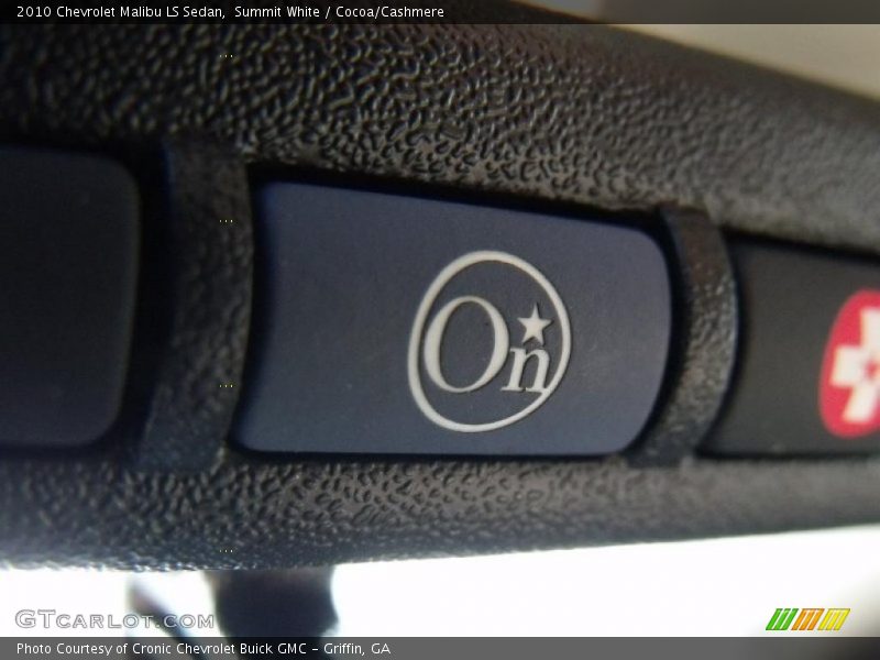 Summit White / Cocoa/Cashmere 2010 Chevrolet Malibu LS Sedan