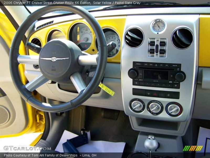 Solar Yellow / Pastel Slate Gray 2006 Chrysler PT Cruiser Street Cruiser Route 66 Edition