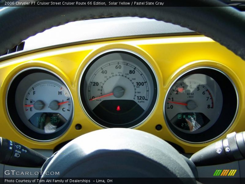 Solar Yellow / Pastel Slate Gray 2006 Chrysler PT Cruiser Street Cruiser Route 66 Edition
