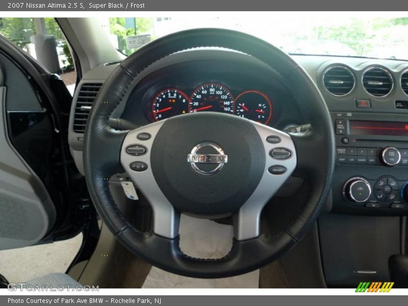 Super Black / Frost 2007 Nissan Altima 2.5 S