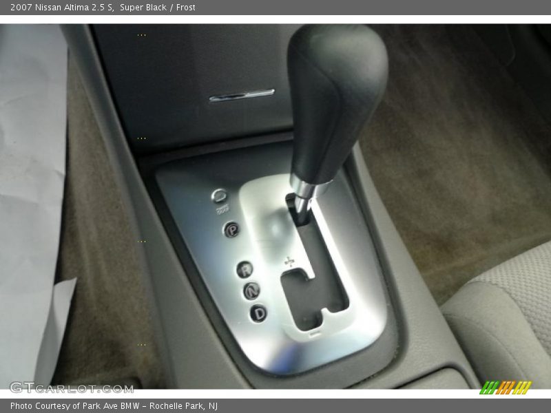 Super Black / Frost 2007 Nissan Altima 2.5 S