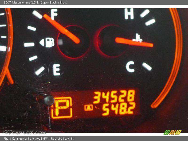 Super Black / Frost 2007 Nissan Altima 2.5 S