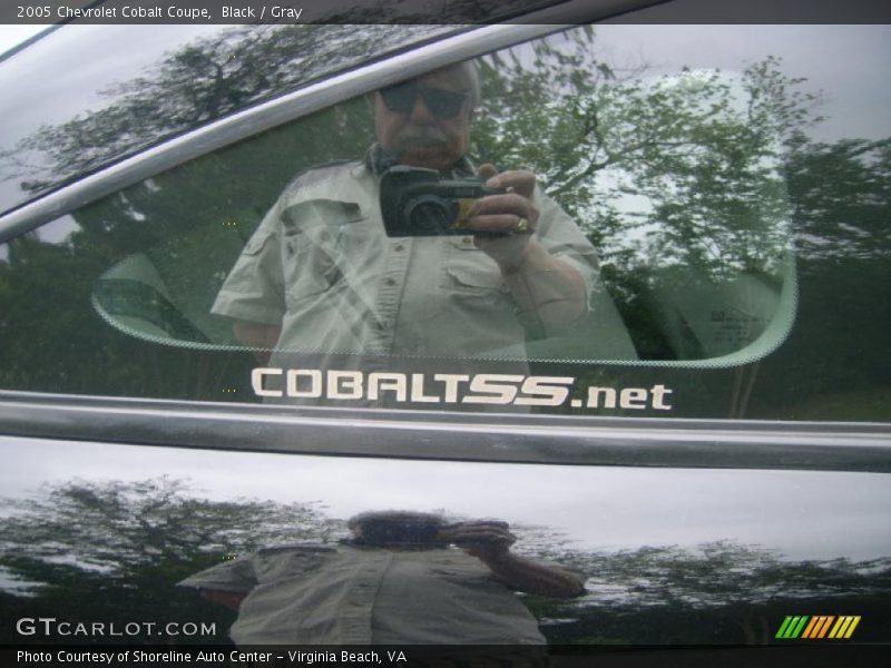Black / Gray 2005 Chevrolet Cobalt Coupe