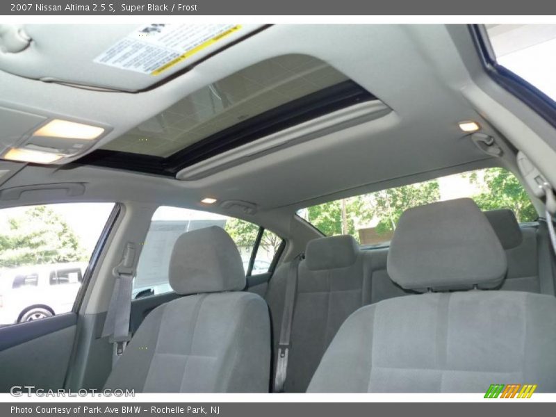 Super Black / Frost 2007 Nissan Altima 2.5 S