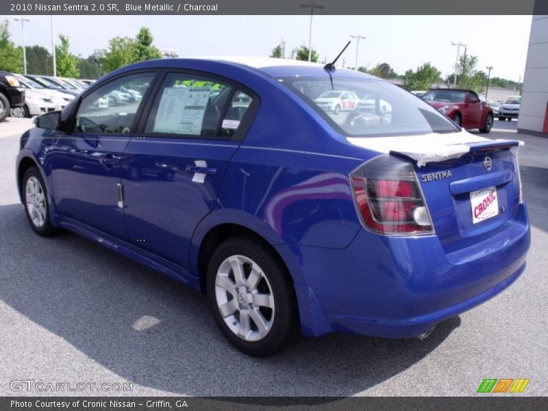 Blue Metallic / Charcoal 2010 Nissan Sentra 2.0 SR