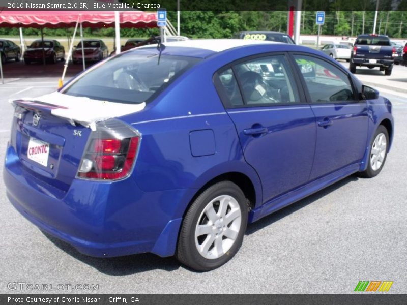 Blue Metallic / Charcoal 2010 Nissan Sentra 2.0 SR