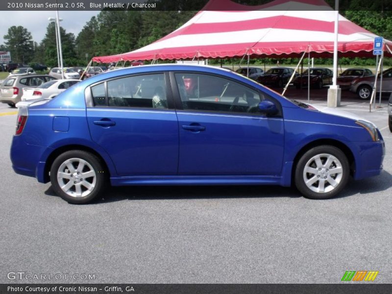 Blue Metallic / Charcoal 2010 Nissan Sentra 2.0 SR