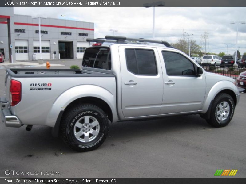 Radiant Silver / Blue 2008 Nissan Frontier Nismo Crew Cab 4x4