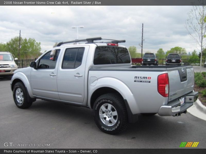 Radiant Silver / Blue 2008 Nissan Frontier Nismo Crew Cab 4x4