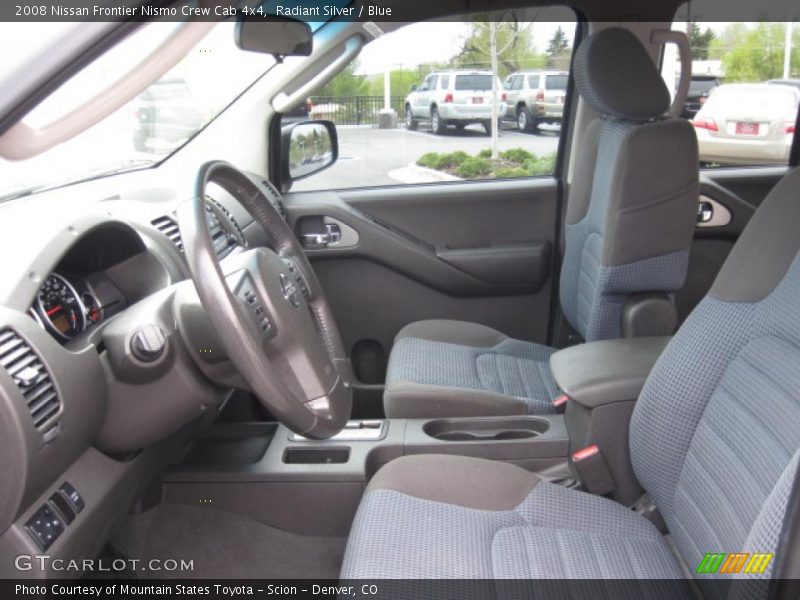Radiant Silver / Blue 2008 Nissan Frontier Nismo Crew Cab 4x4