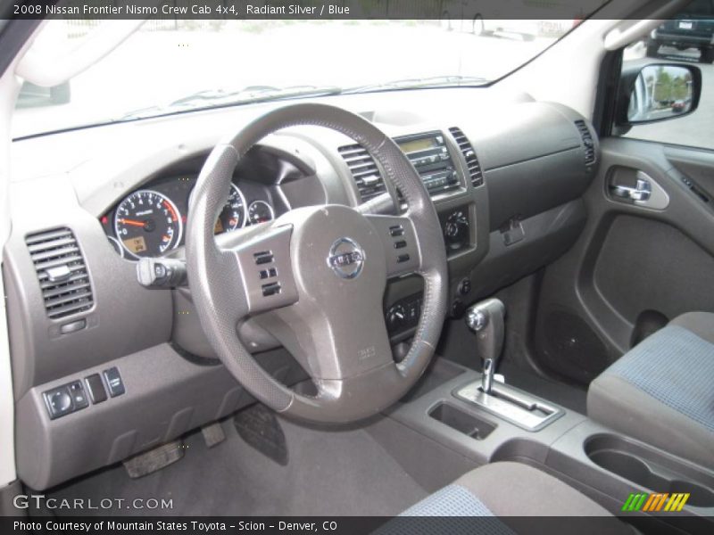 Radiant Silver / Blue 2008 Nissan Frontier Nismo Crew Cab 4x4