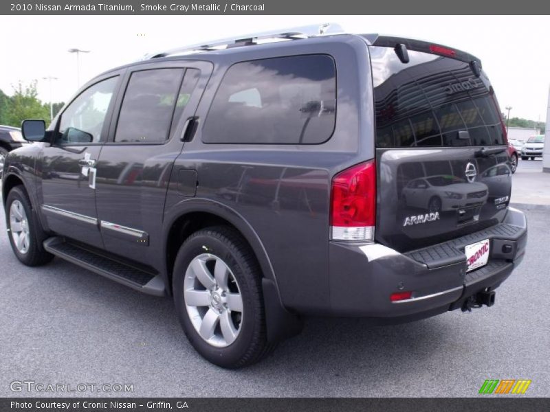 Smoke Gray Metallic / Charcoal 2010 Nissan Armada Titanium