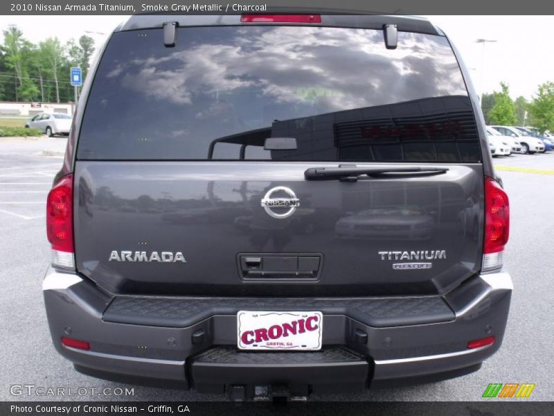 Smoke Gray Metallic / Charcoal 2010 Nissan Armada Titanium