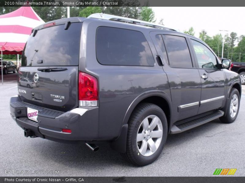 Smoke Gray Metallic / Charcoal 2010 Nissan Armada Titanium
