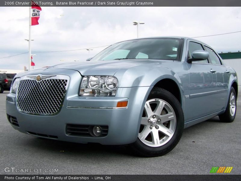 Butane Blue Pearlcoat / Dark Slate Gray/Light Graystone 2006 Chrysler 300 Touring