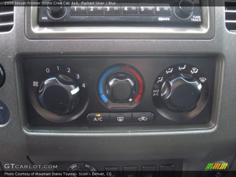 Radiant Silver / Blue 2008 Nissan Frontier Nismo Crew Cab 4x4