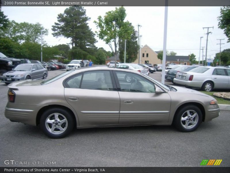 Light Bronzemist Metallic / Camel 2000 Pontiac Bonneville SE