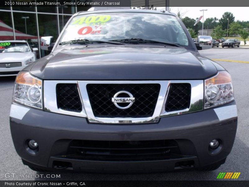 Smoke Gray Metallic / Charcoal 2010 Nissan Armada Titanium