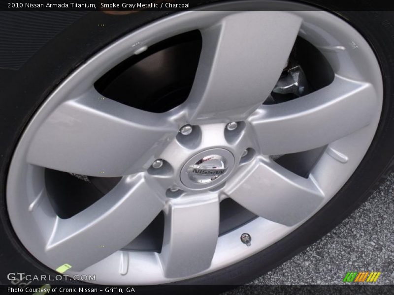 Smoke Gray Metallic / Charcoal 2010 Nissan Armada Titanium