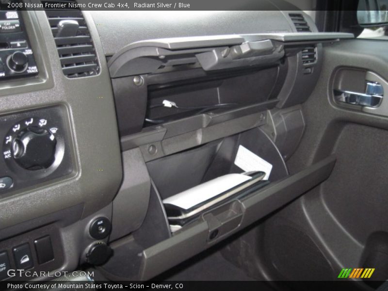 Radiant Silver / Blue 2008 Nissan Frontier Nismo Crew Cab 4x4