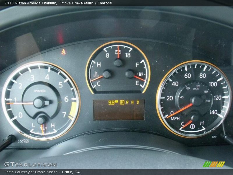 Smoke Gray Metallic / Charcoal 2010 Nissan Armada Titanium