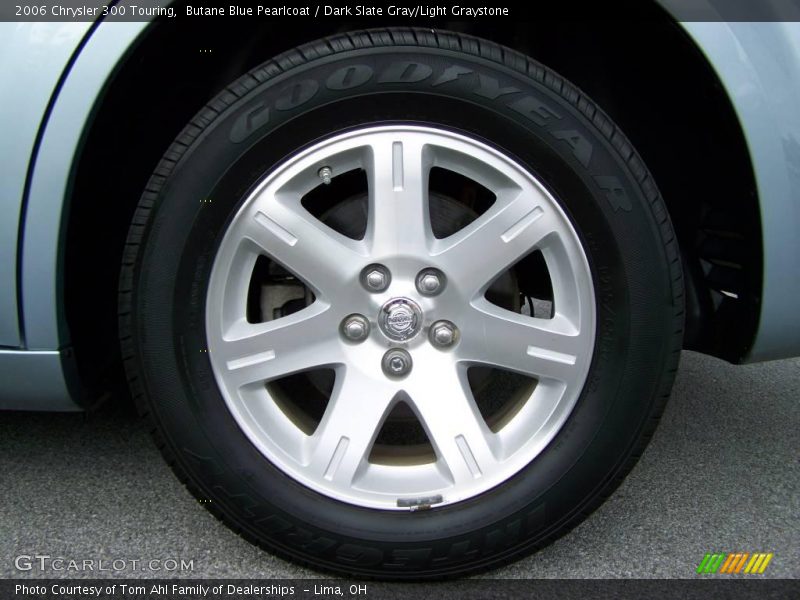 Butane Blue Pearlcoat / Dark Slate Gray/Light Graystone 2006 Chrysler 300 Touring