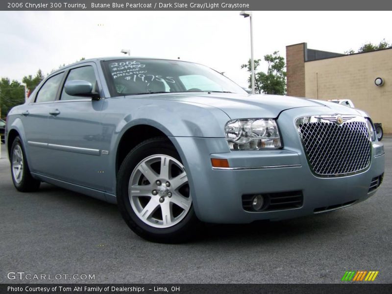 Butane Blue Pearlcoat / Dark Slate Gray/Light Graystone 2006 Chrysler 300 Touring