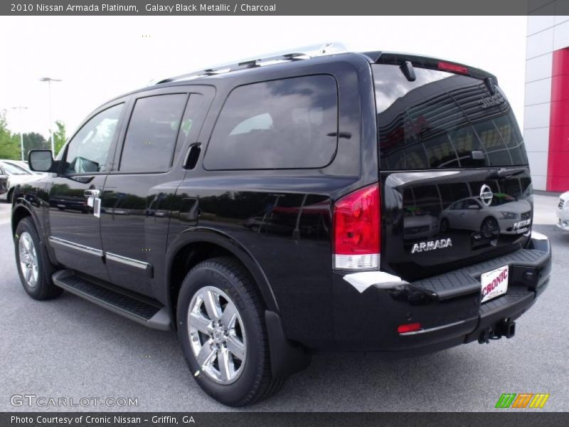 Galaxy Black Metallic / Charcoal 2010 Nissan Armada Platinum