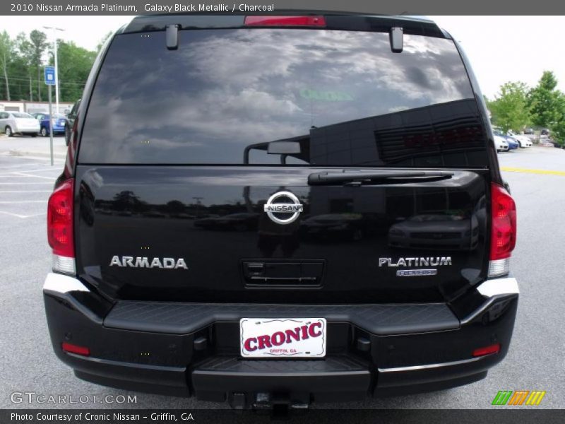 Galaxy Black Metallic / Charcoal 2010 Nissan Armada Platinum