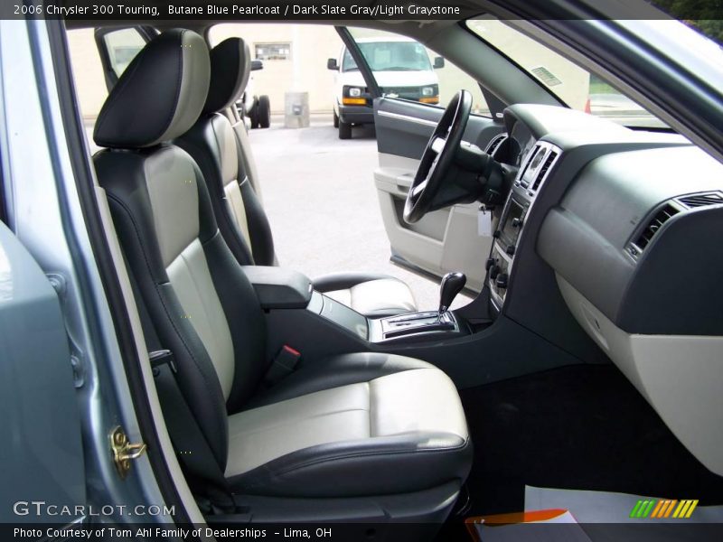 Butane Blue Pearlcoat / Dark Slate Gray/Light Graystone 2006 Chrysler 300 Touring