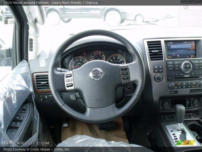 Galaxy Black Metallic / Charcoal 2010 Nissan Armada Platinum