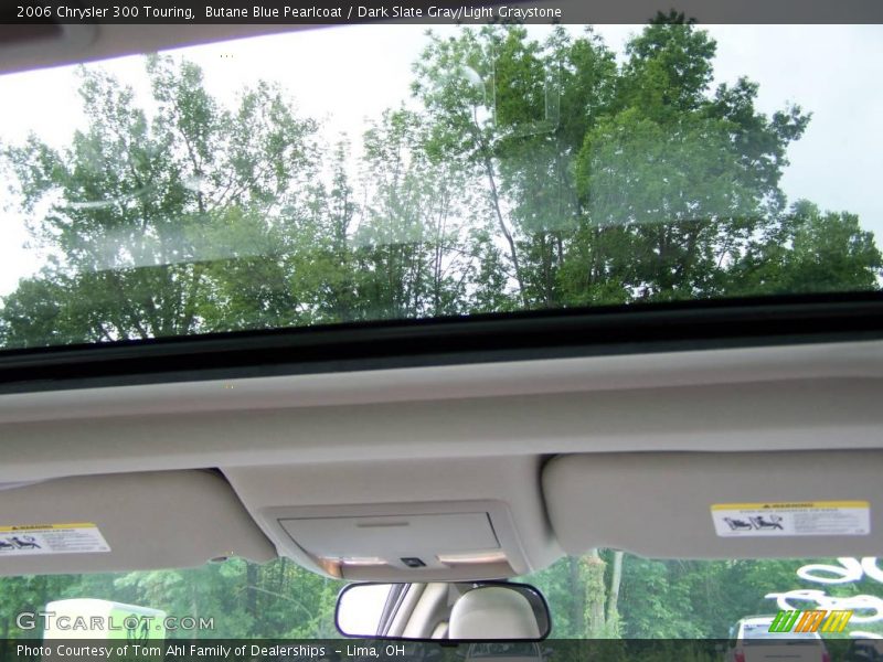 Butane Blue Pearlcoat / Dark Slate Gray/Light Graystone 2006 Chrysler 300 Touring