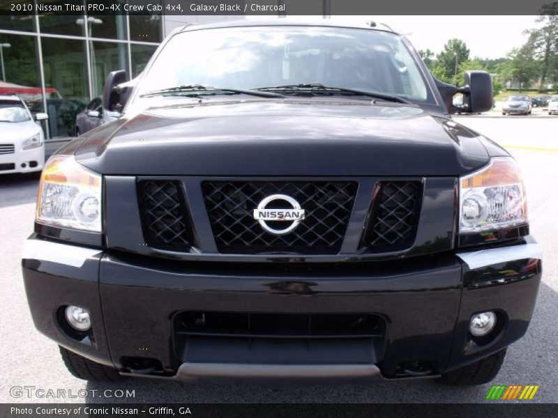 Galaxy Black / Charcoal 2010 Nissan Titan PRO-4X Crew Cab 4x4