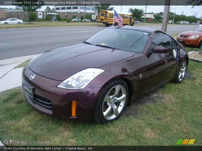 Interlagos Fire Metallic / Carbon Black 2006 Nissan 350Z Coupe