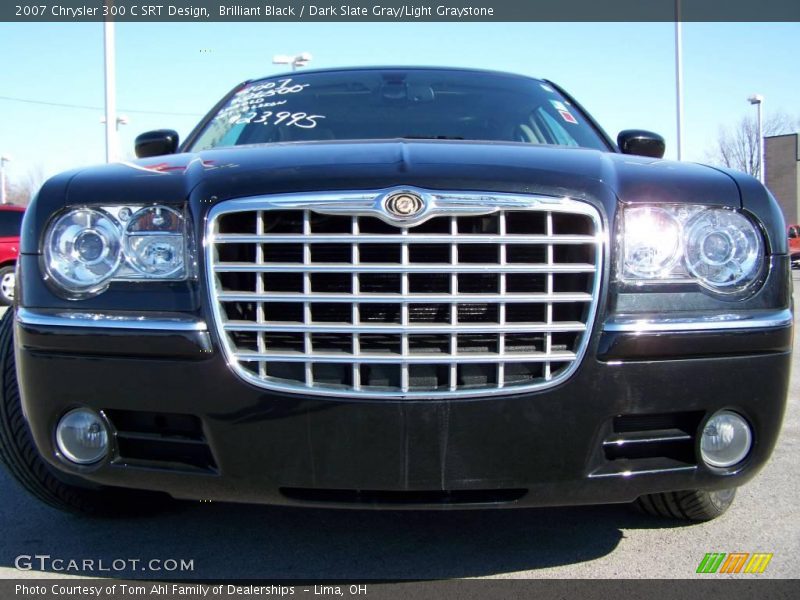 Brilliant Black / Dark Slate Gray/Light Graystone 2007 Chrysler 300 C SRT Design