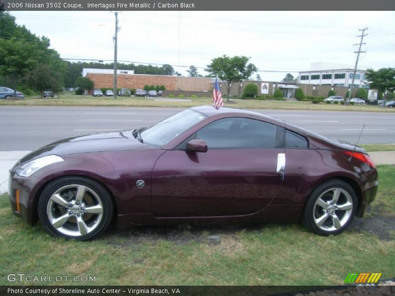 Interlagos Fire Metallic / Carbon Black 2006 Nissan 350Z Coupe
