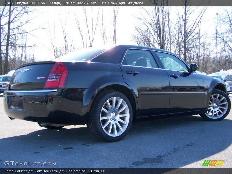 Brilliant Black / Dark Slate Gray/Light Graystone 2007 Chrysler 300 C SRT Design