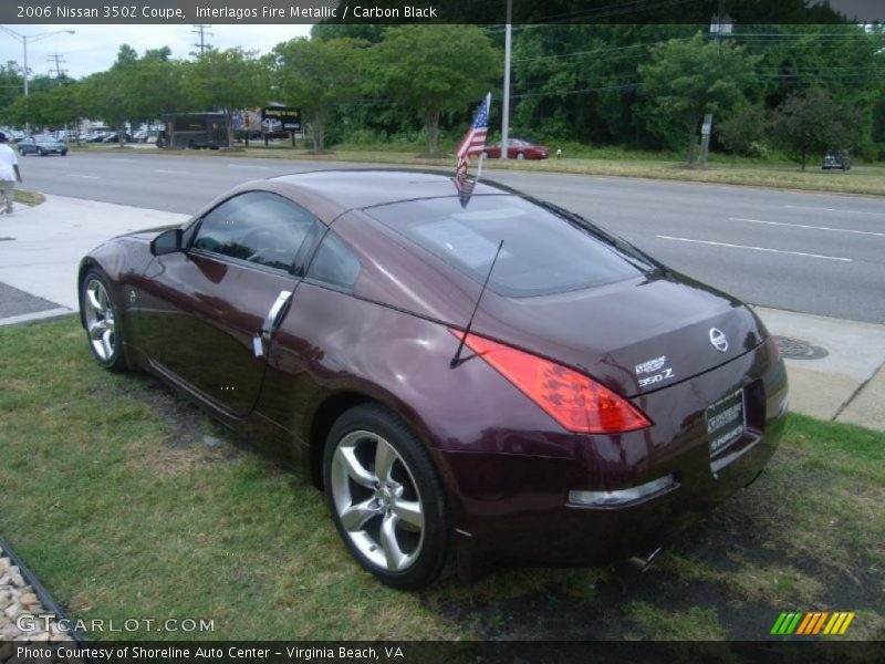 Interlagos Fire Metallic / Carbon Black 2006 Nissan 350Z Coupe