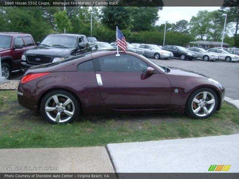 Interlagos Fire Metallic / Carbon Black 2006 Nissan 350Z Coupe