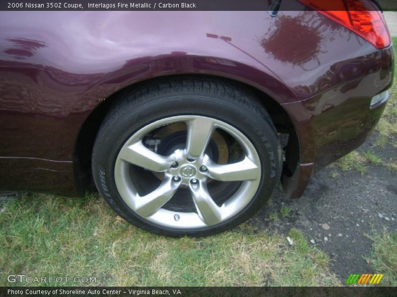 Interlagos Fire Metallic / Carbon Black 2006 Nissan 350Z Coupe