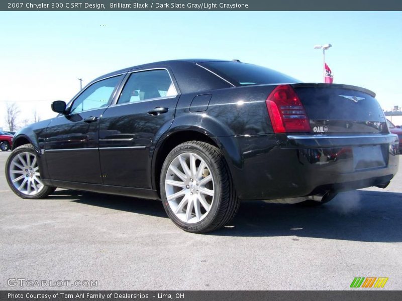 Brilliant Black / Dark Slate Gray/Light Graystone 2007 Chrysler 300 C SRT Design
