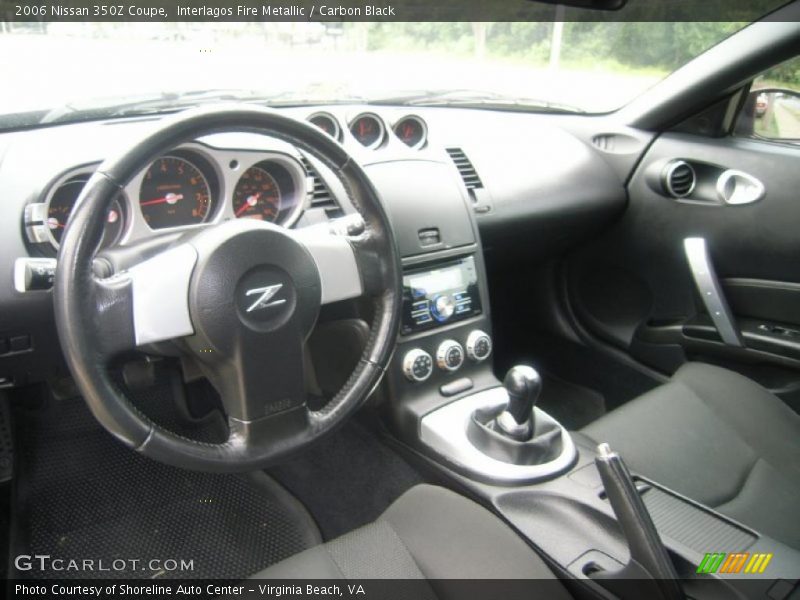 Interlagos Fire Metallic / Carbon Black 2006 Nissan 350Z Coupe