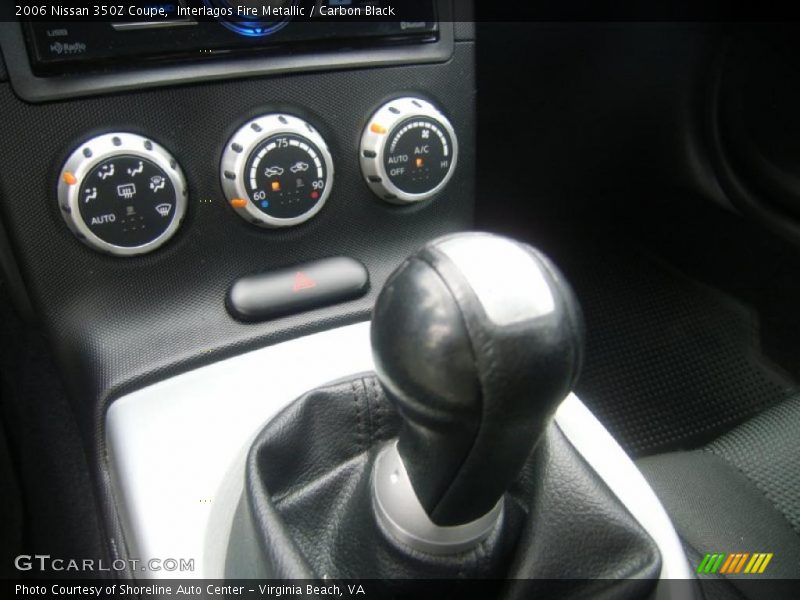 Interlagos Fire Metallic / Carbon Black 2006 Nissan 350Z Coupe