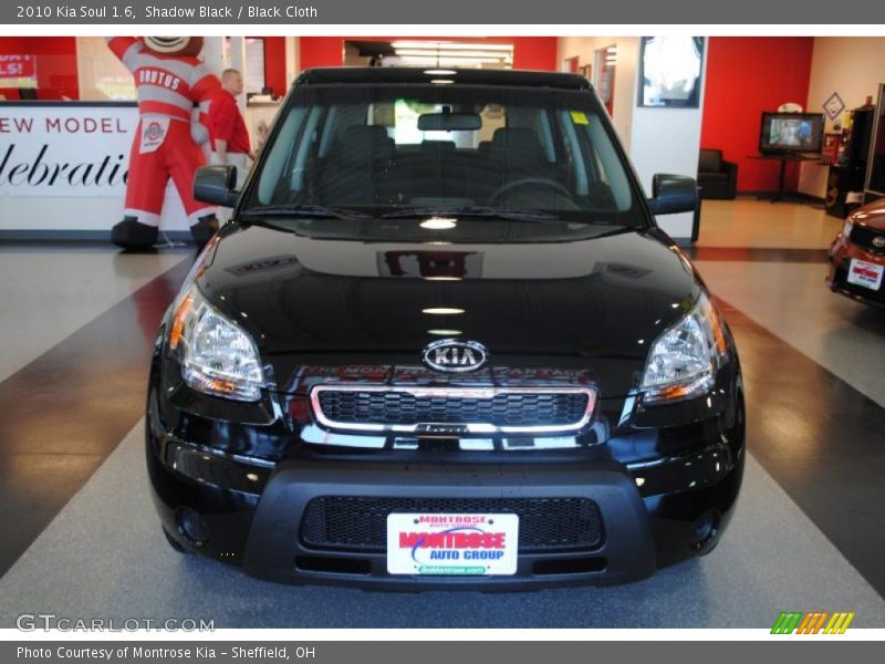 Shadow Black / Black Cloth 2010 Kia Soul 1.6