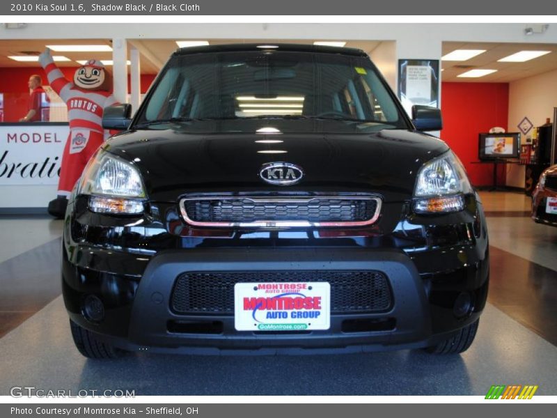 Shadow Black / Black Cloth 2010 Kia Soul 1.6