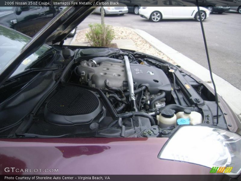 Interlagos Fire Metallic / Carbon Black 2006 Nissan 350Z Coupe