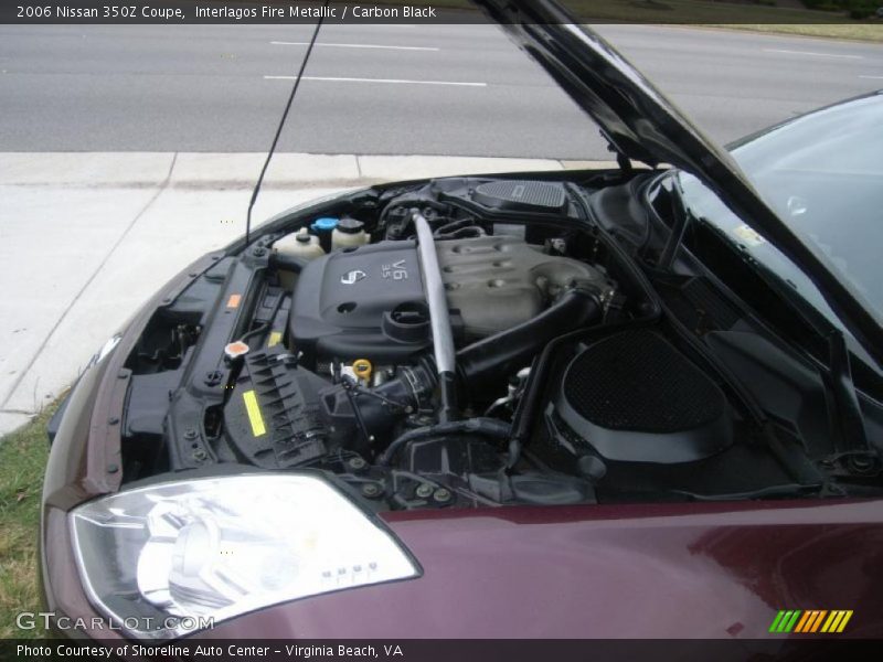 Interlagos Fire Metallic / Carbon Black 2006 Nissan 350Z Coupe