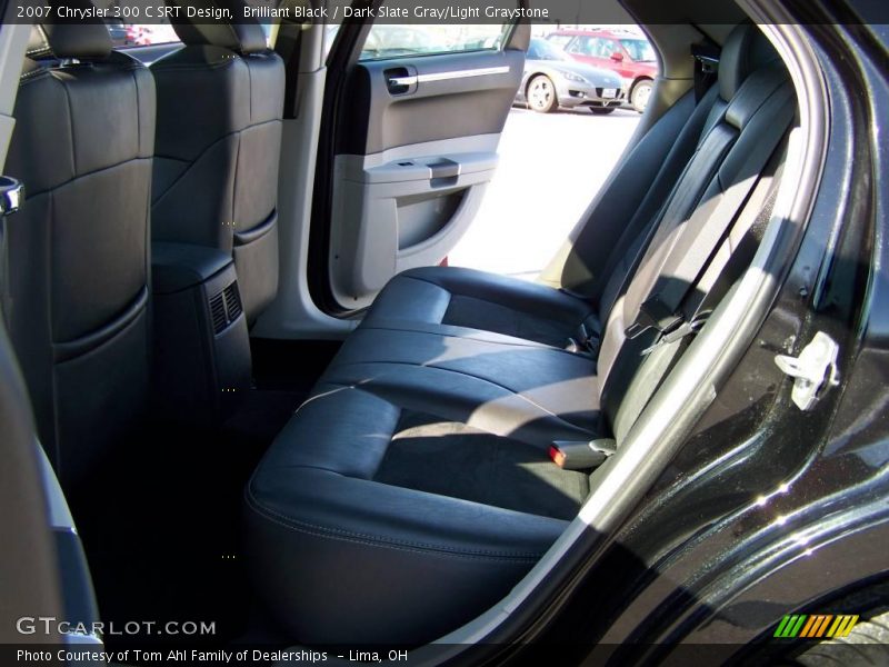 Brilliant Black / Dark Slate Gray/Light Graystone 2007 Chrysler 300 C SRT Design