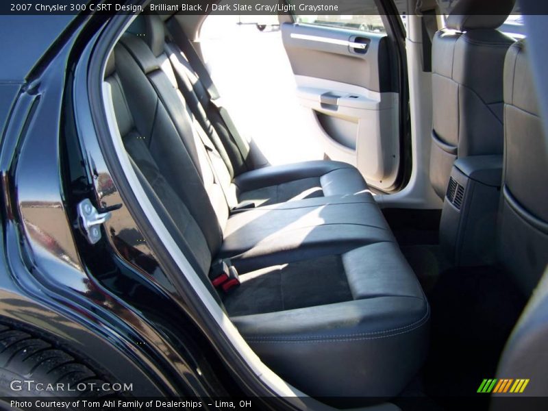 Brilliant Black / Dark Slate Gray/Light Graystone 2007 Chrysler 300 C SRT Design