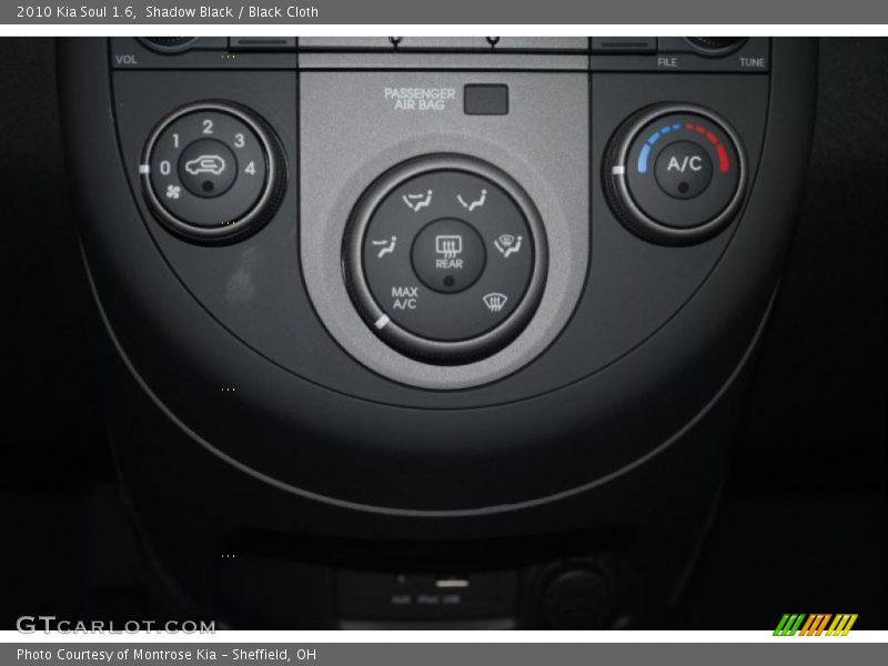 Shadow Black / Black Cloth 2010 Kia Soul 1.6